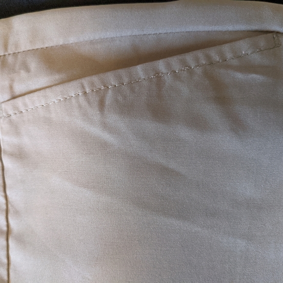 Ann Taylor Loft Cropped Tan Pants- Size 10P - Picture 4 of 6